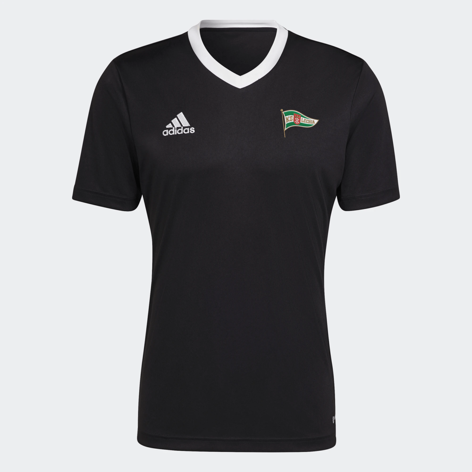 Koszulka treningowa czarna dziecięca Adidas Lechia Gdańsk