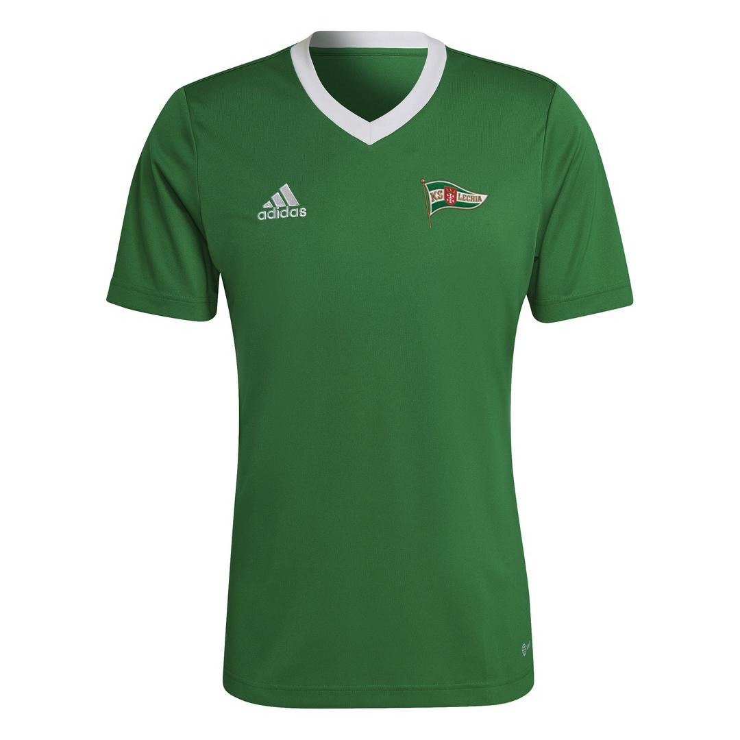 Koszulka treningowa zielona dziecięca Adidas Lechia Gdańsk